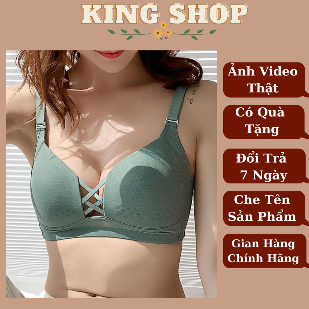 Áo Lót Nữ Thông Hơi ⭐FREESHIP⭐ Áo Ngực Lưới Tạo Khe - Nâng Ngực Không Gọng A195
