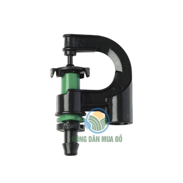 Bịch 100 Béc Tưới Cây Phun Mưa G5 Cải Tiến Tặng Nối 6mm Dùng Cho Hệ Thống Tưới Cây