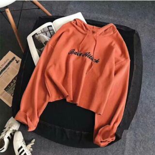 Áo hoodie croptop