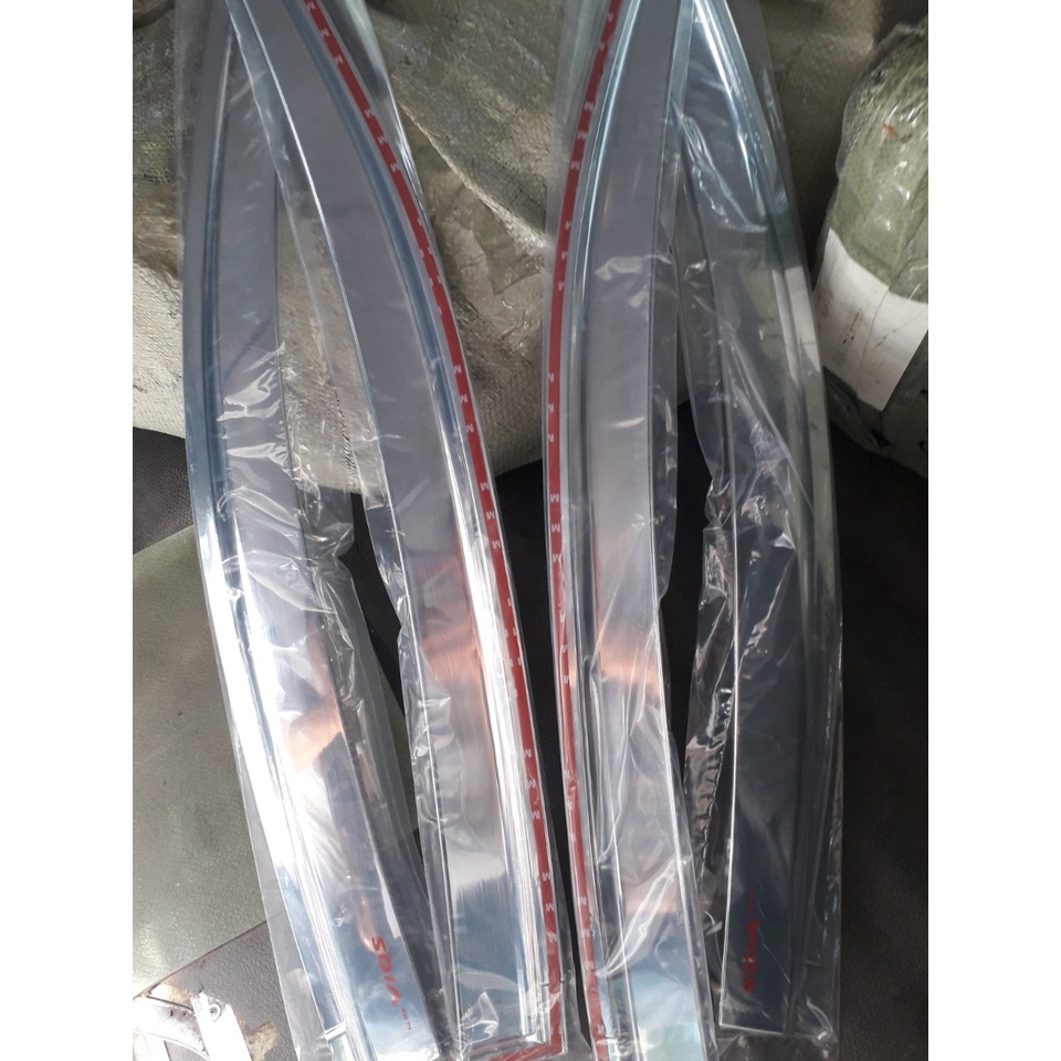 Vè che mưa xe Toyota Vios 2014- 2022 mạ cao cấp, chính hãng Autoclover