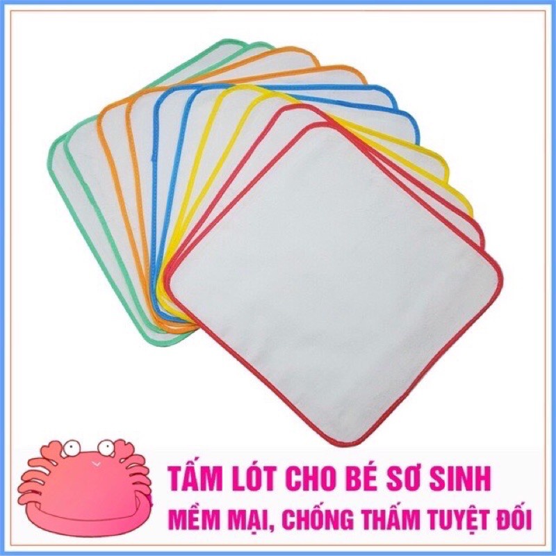 Combo 10 miếng lót chống thấm Đoremon 100% cotton