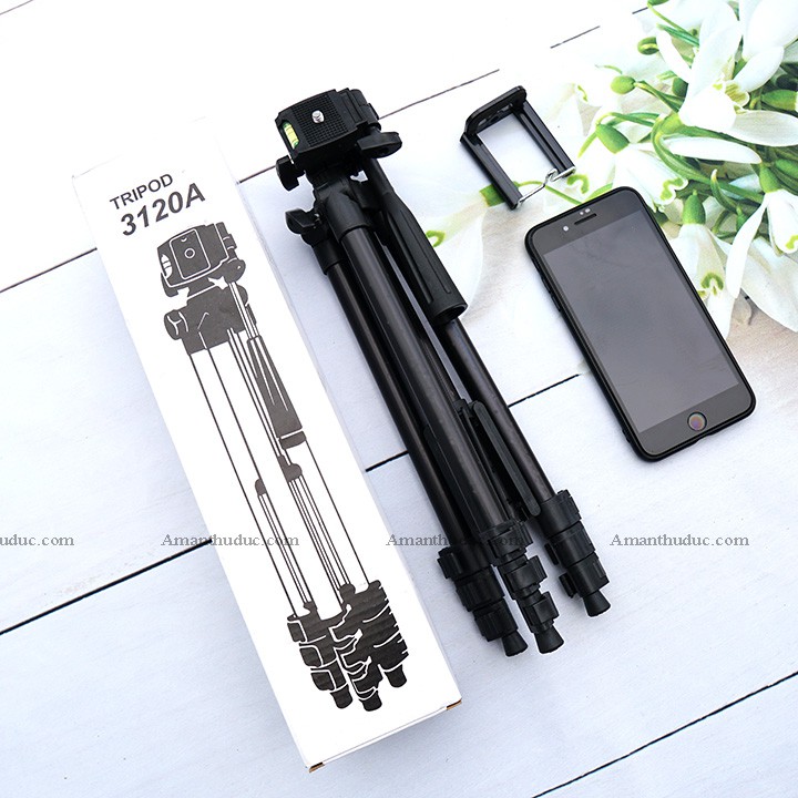 Gậy 3 chân Tripod 3120 hỗ trợ chụp ảnh, livestream