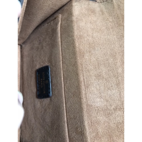 Túi da lv hoa nâu xã tồn