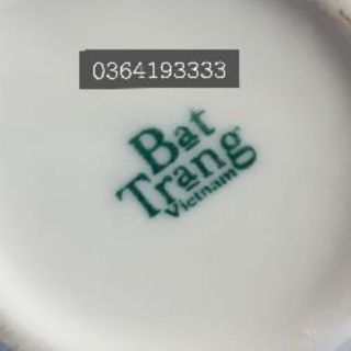 Ấm chén Bát Tràng 500ml