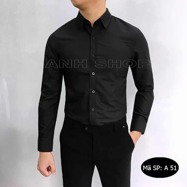 Áo sơ mi nam dài tay hàn quốc, FRESHIP, Chất vải LỤA COTTON, , sơ mi nam ôm dáng phối siêu đẹp, hàng VNXK