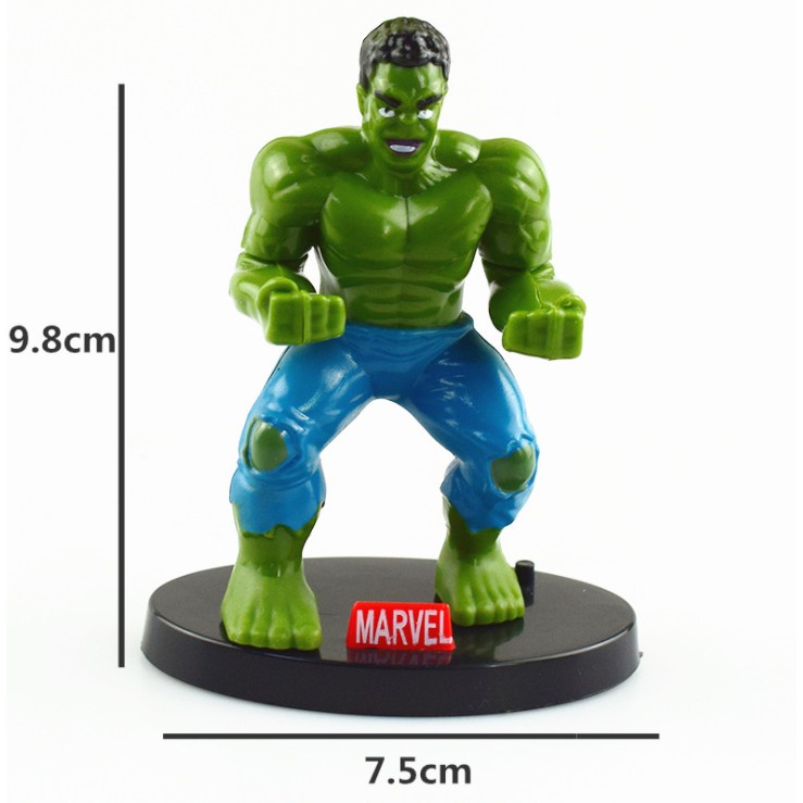 Bộ 4 siêu anh hùng trang trí bánh sinh nhật, bộ 4 siêu nhân