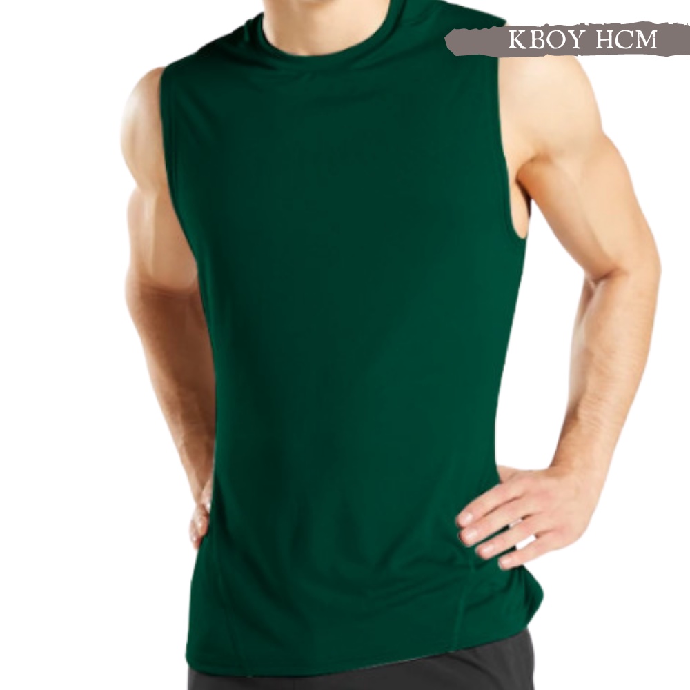 Áo thun Tanktop ba lỗ nam thiết kế sát nách để chơi thể thao,tập gym thun co giãn, thấm hút mồ hôi tốt- ATN01