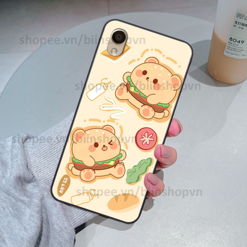 Ốp Oppo A37 / Neo 9 / F1 Plus in hình gấu chocolate kẹo ngọt siêu đẹp siêu xinh