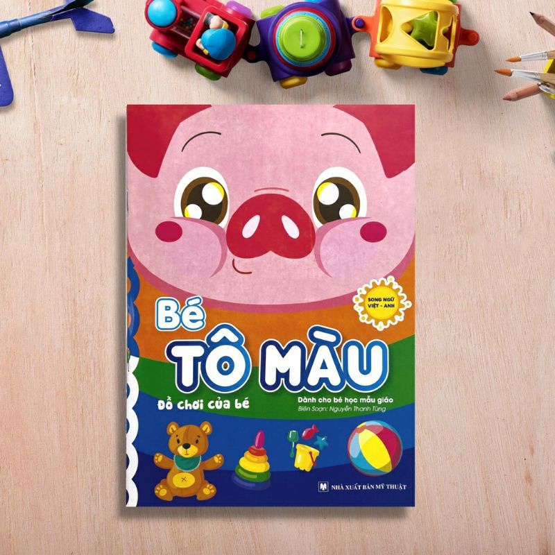 Sách - Bé Tô Màu - Tập Làm Hoạ Sĩ Nhí