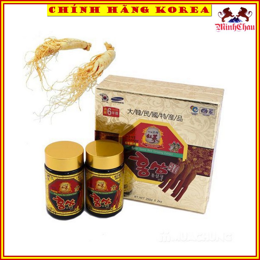 Cao Hồng Sâm Kanghwa Cao Cấp, Cao Sâm Hộp 2 Lọ Hàn Quốc, minhchau