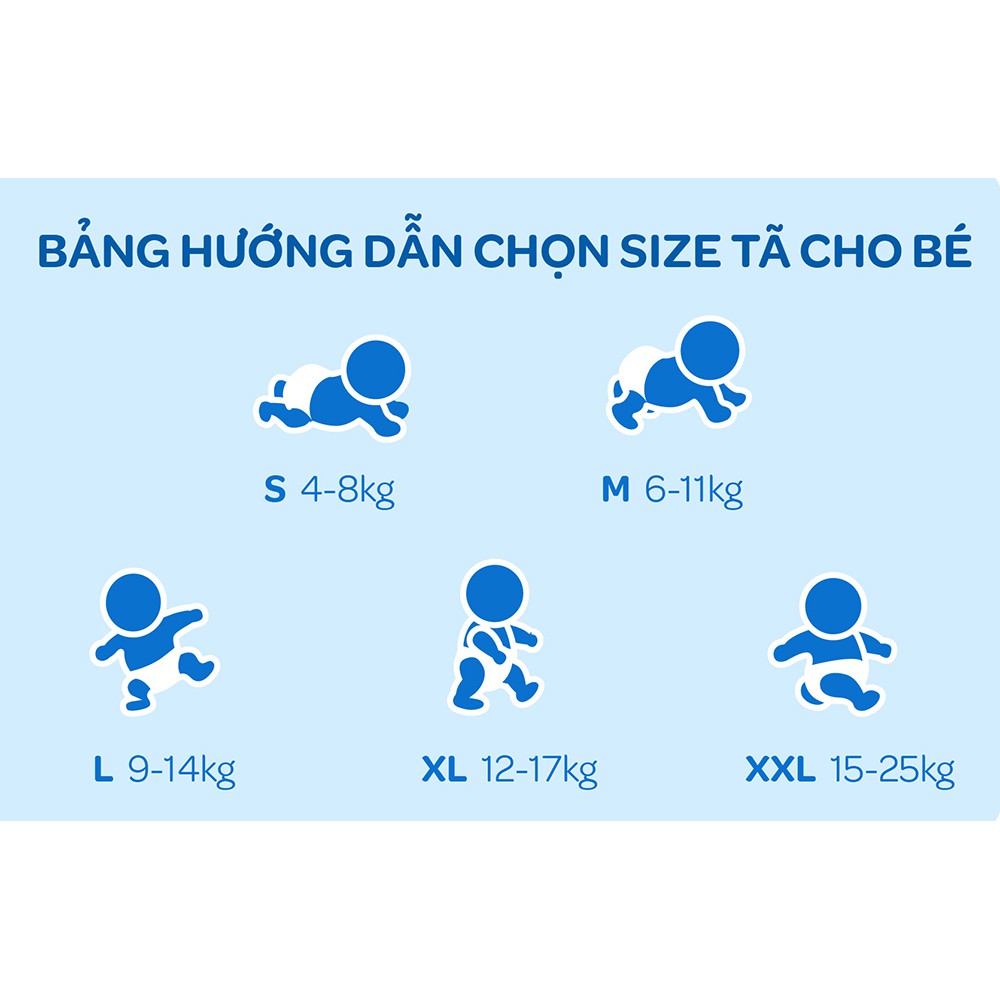 [SIÊU GIẢM GIÁ] Bỉm Huggies Quần/Dán Size M74/XL62/L68/M76/S56/NB58