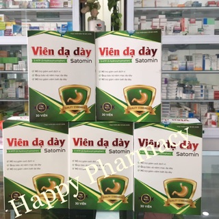 Viên Dạ Dày Santomin hôp 30 viên