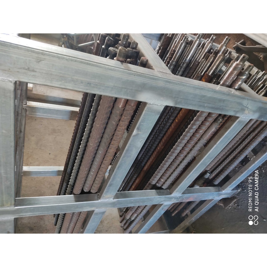 Trục xe đẩy hàng Trục xe kéo dài 1.2m Đường kính Trục phi 28 sử dụng bi 6205 hoặc bi 6304 Bánh xe cao su 0985352358