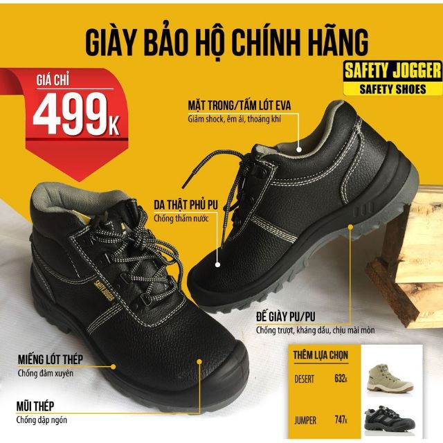 GIÀY BẢO HỘ JOGGER CAO CỔ BESTBOY S3