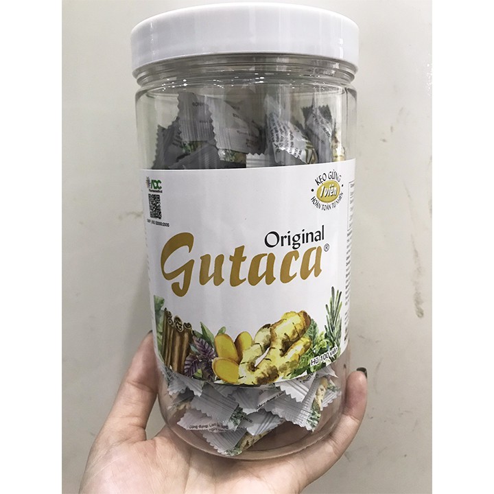 Kẹo Gừng Gutaca Original Lọ 100 / 200 viên - Victory Pharmacy