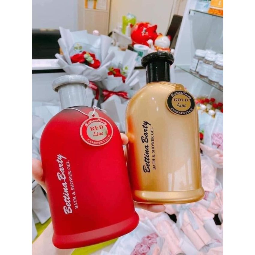 Sữa Tắm hương Nước Hoa Bettina Barty 500ml Đức giữ ẩm lưu lại mùi hương quyến rũ suốt nhiều giờ