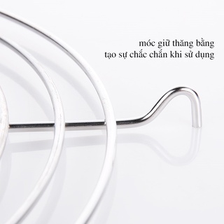 Vỉ Vouller Gác Chảo Rán Inox