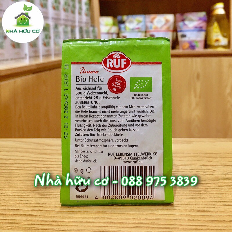 Men nở hữu cơ RUF của Đức 9gr/gói | BigBuy360 - bigbuy360.vn