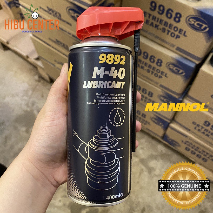 Dầu Bôi Trơn, Chống Gỉ, Bảo Vệ Kim Loại, Đa Năng MANNOL 9895 | 9898 | 9892 | 9899 M-40 Lubricant, Hàng Đức Chính Hãng