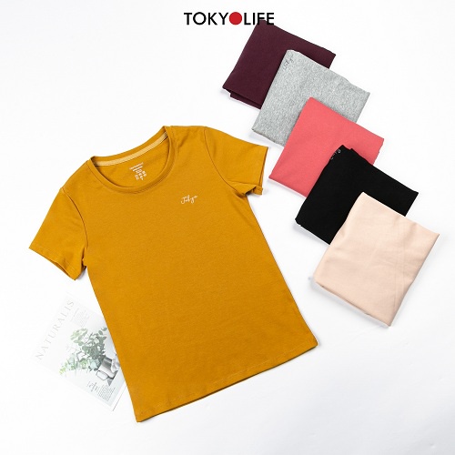 [Mã WABRTKL11 giảm 10% đơn 250K] Áo T-Shirt Nữ cổ tròn TOKYOLIFE I9TSH039G