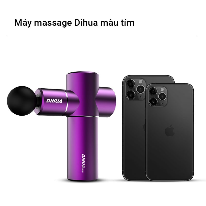 Máy Matxa Cầm Tay Dihua ❤️ FREESHIP ❤️ Súng Massage Trị Liệu Chữa Nhức Mỏi Cơ Thể DH002