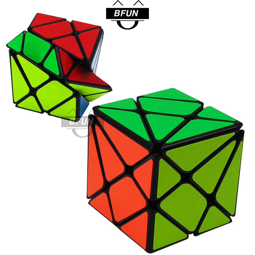 Rubik Biến Thể ASIX Cube (No.8882) VIỀN ĐEN- Khối Rubik Biến Thể 6 Mặt Xoay Trơn, Đồ Chơi Trẻ Em BFUN (Shop có rubik3x3)