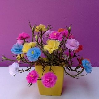 2 bộ nguyên liệu hoa mười giờ _ cả chậu.ship 5 bộ(hoa handmade)