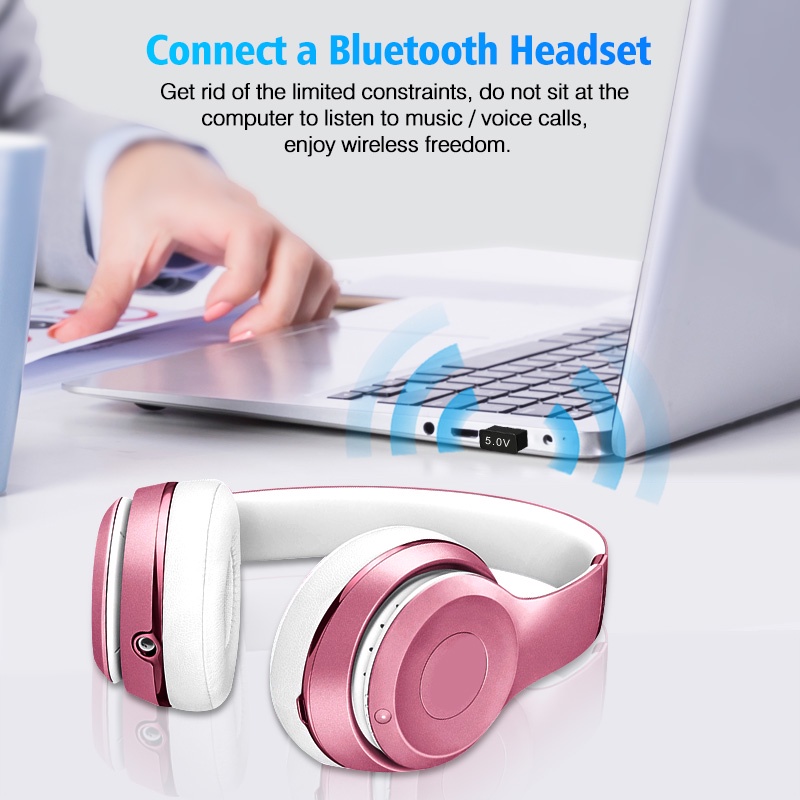 Đầu USB Thu Phát Tín Hiệu Bluetooth 5.0 Không Dây Cho Điện Thoại / Máy Tính Bảng / PC | BigBuy360 - bigbuy360.vn