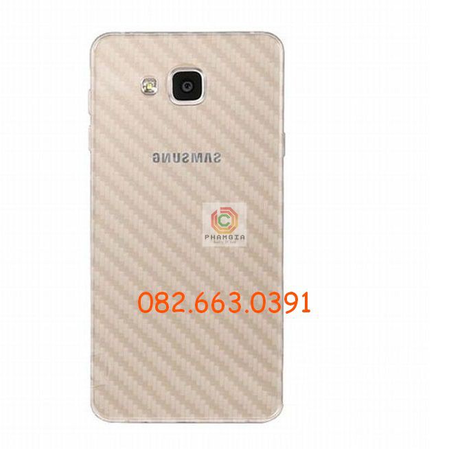 Miếng dán mặt lưng skin carbon Samsung Galaxy A9 Pro 2016/ A9 2018