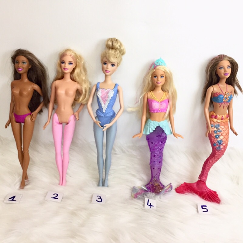 BB2-BÚP BÊ BARBIE, TIÊN CÁ ,BALE ,DA NÂU