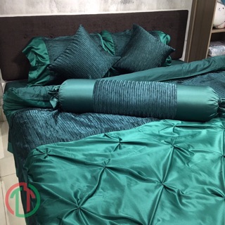 Set chăn ga lụa Luxury cao cấp, đủ màu.