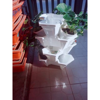 Tháp trồng hoa trồng rau hàng Việt Nam chất lượng cao (bán lẻ từng tầng)