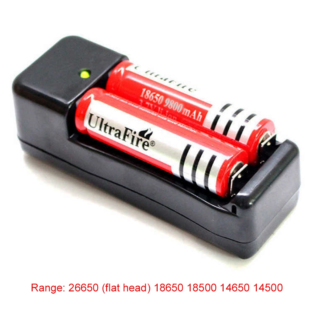 VIRWIR Bộ Sạc Pin Li-ion 18650 18500 16340 14500