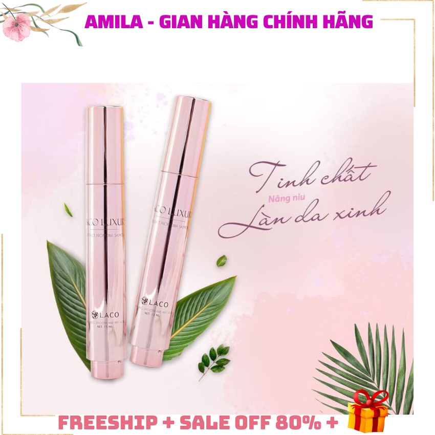 [XÃ HÀNG + QUÀ] Tinh chất trẻ hoá da ban đêm Luxury Ampoule trắng da mờ nám tàn nhang vết thâm ngừa lão hoá  Amila KD01