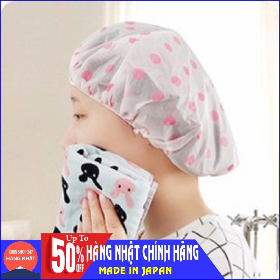 Mũ chụp tóc khi tắm cao cấp Made in Japan