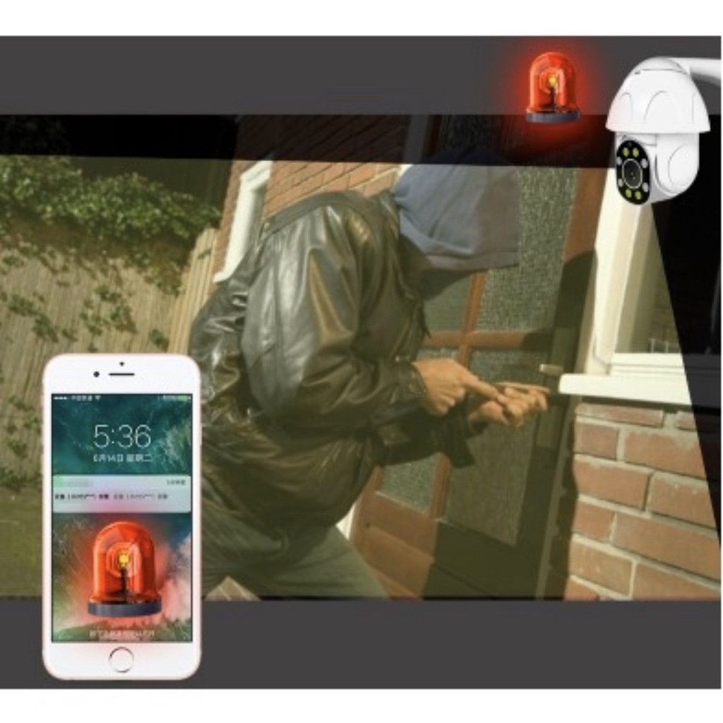 [Mã 267ELSALE hoàn 7% đơn 300K] Camera Yoosee PTZ ngoài trời xoay 360 - HD1080 | BigBuy360 - bigbuy360.vn