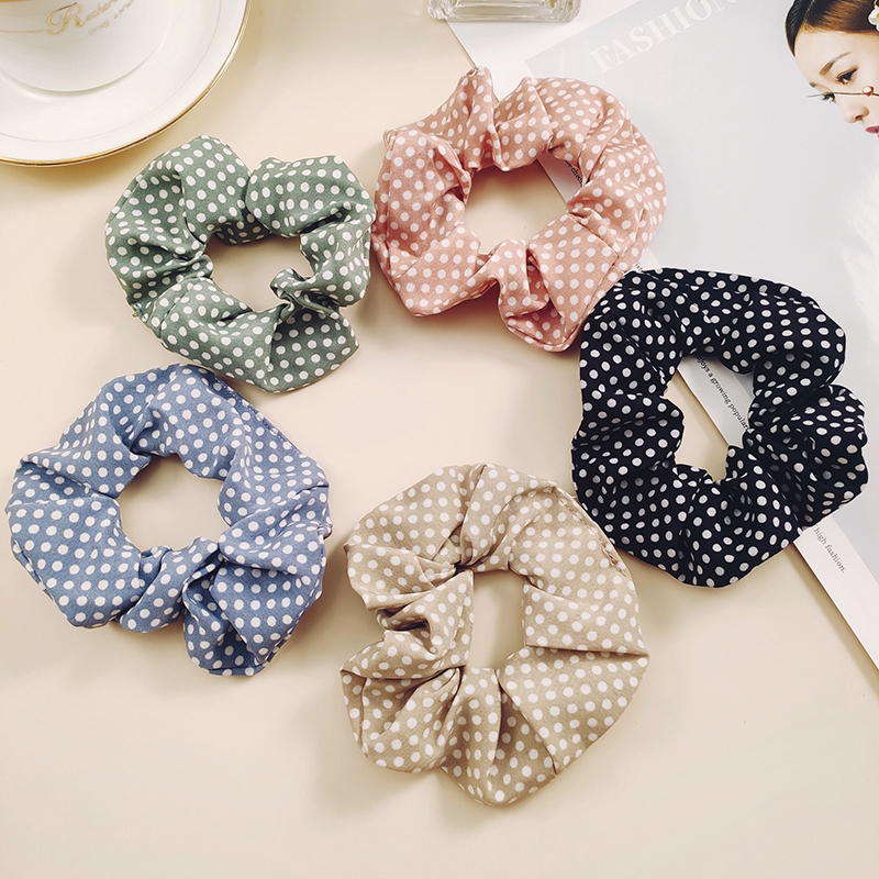 Dây cột tóc cao giãn thiết kế đơn giản xinh xắn cho nữ d207901