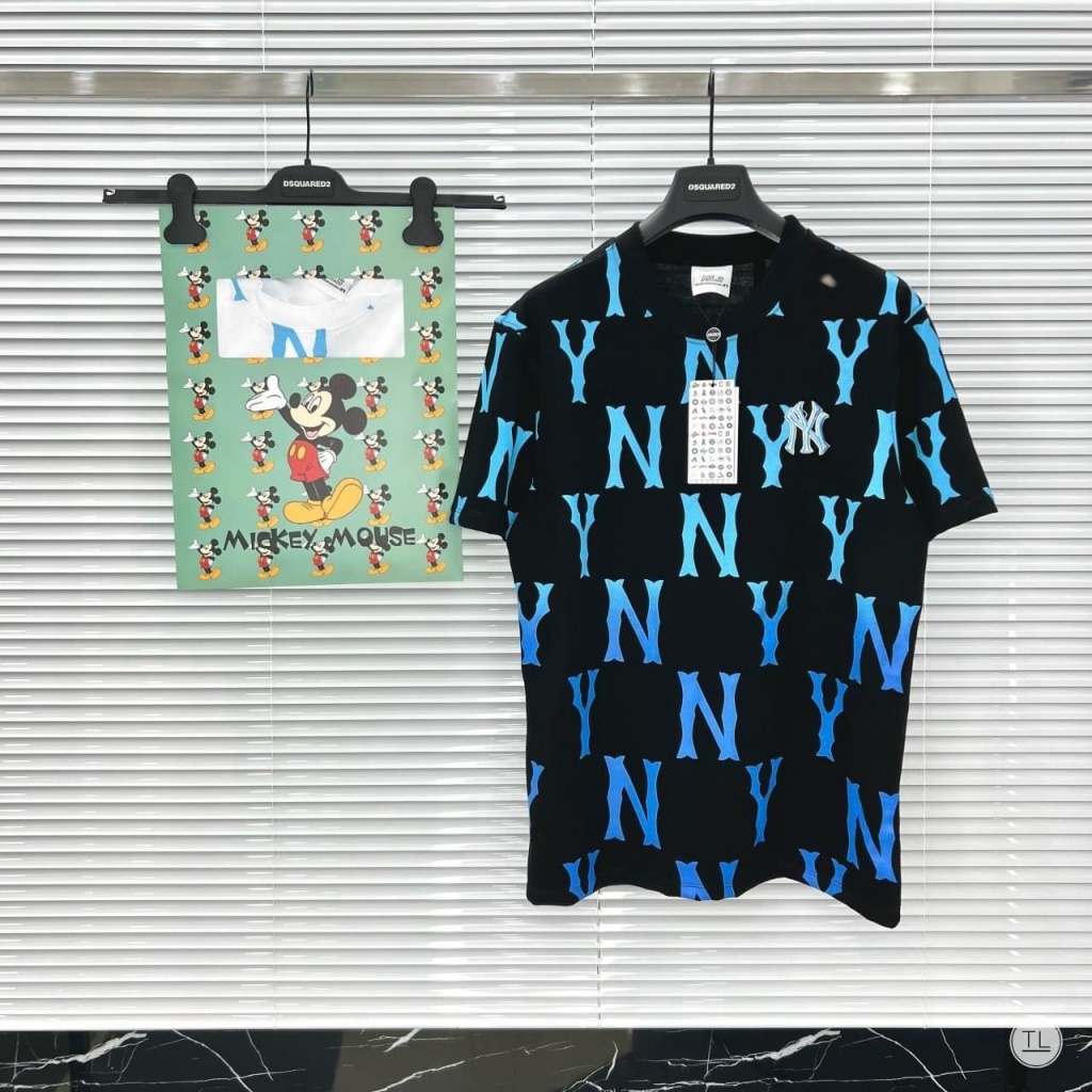 Áo Thun Nam Cổ Tròn Ny Chất Cotton Mềm Thấm Hút Tốt Phong Cách Trẻ Trung Siêu Hot NEW UNISEX