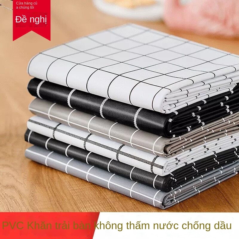Khăn trải bàn trái tim cô gái không thấm nước, chống bỏng, chống thấm dầu, khăn trải bàn cà phê PVC dùng một lần trong b