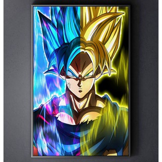 TRANH CANVAS ANIME DRAGON BALLS treo tường in theo yêu cầu - Son Goku 15