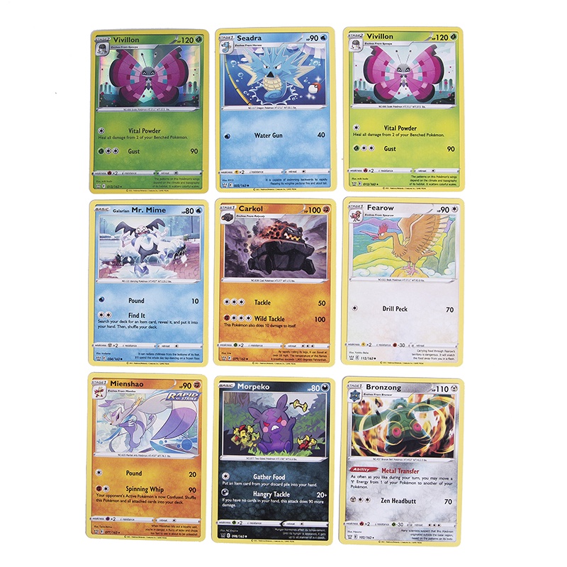 Set 54-216 Thẻ Bài Pokemon Tiếng Anh Cho Bé