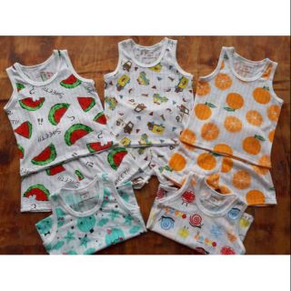 Set ba lỗ cotton giấy from (15-25kg) bé trai và gái