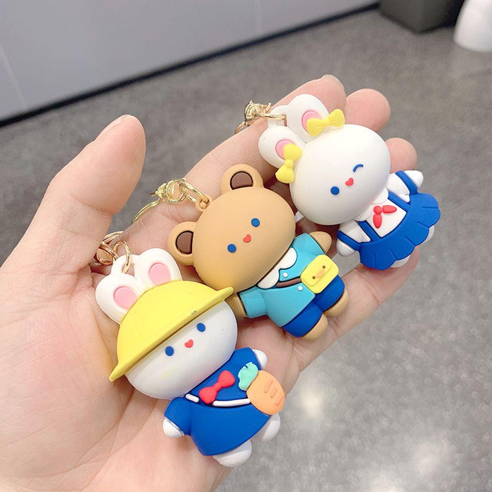 Móc Khóa Hình Gấu Dễ Thương
