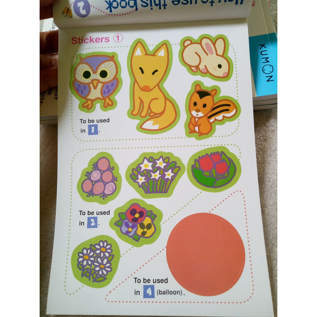 Kumon first step workbooks (Set 4q) cho bé từ 2 tuổi