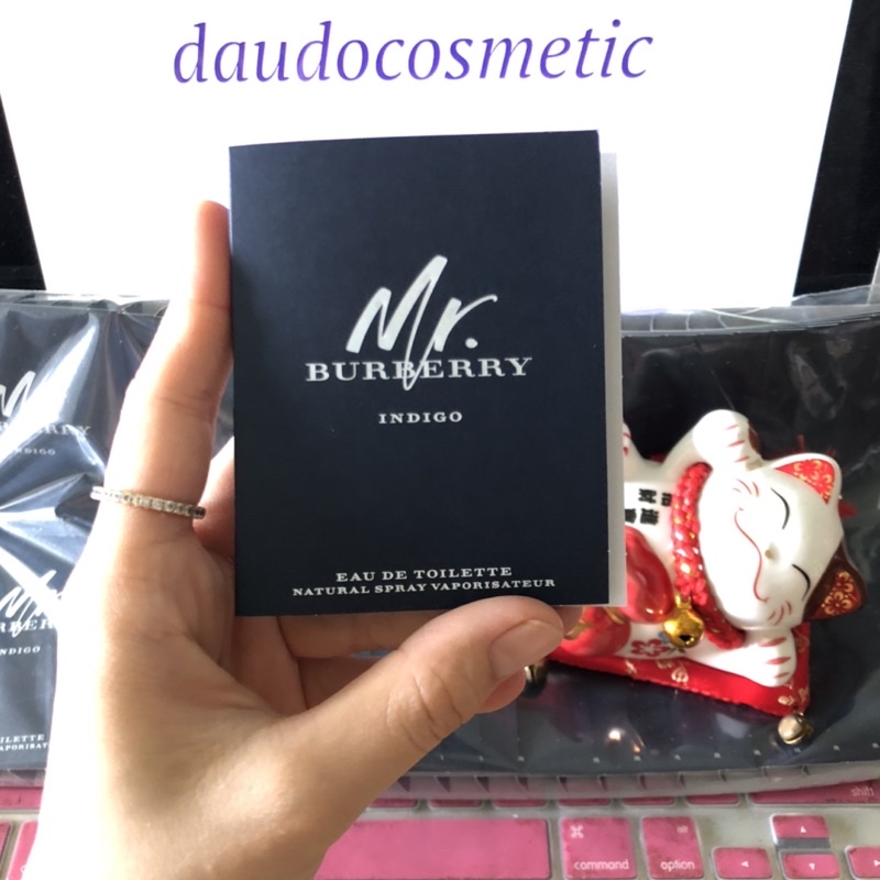 [ vial ] Nước hoa Burrberry Mr Burberry Indigo EDT - EDP 2ml