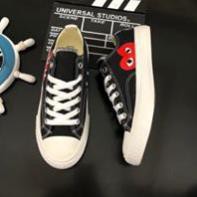 salle Giày thể thao Nam/nữ Fit_converse play đen cổ thấp :)) . Chuẩn ! ❄ . ' ! `