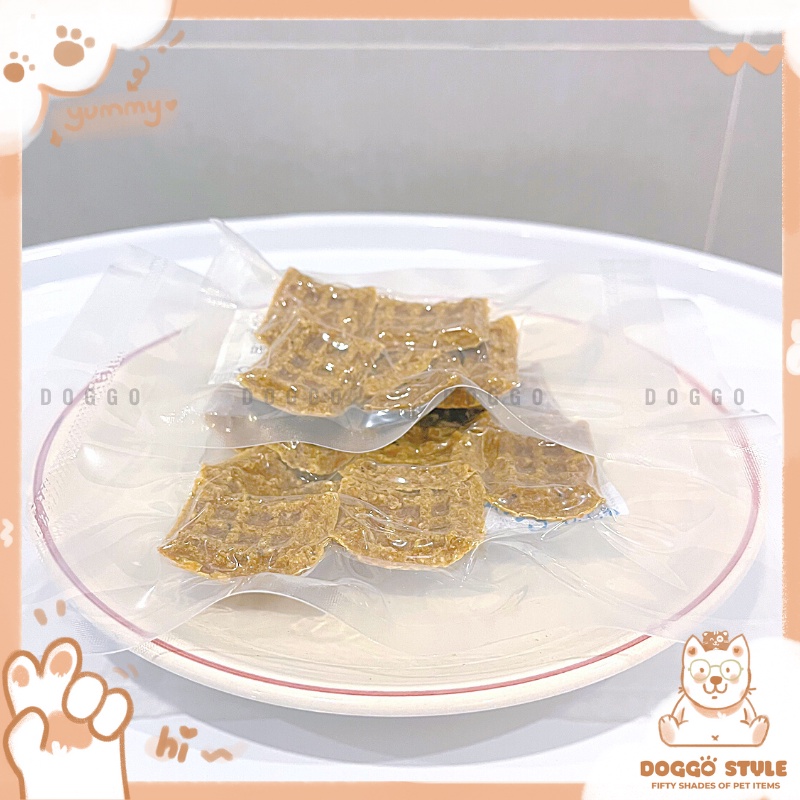 Treat Bánh Thưởng Cho Chó Và Mèo Bánh Chuối Cà Rốt Sấy Khô DOGGOSTYLE Homemade Sạch Răng Cung Cấp Chất Xơ