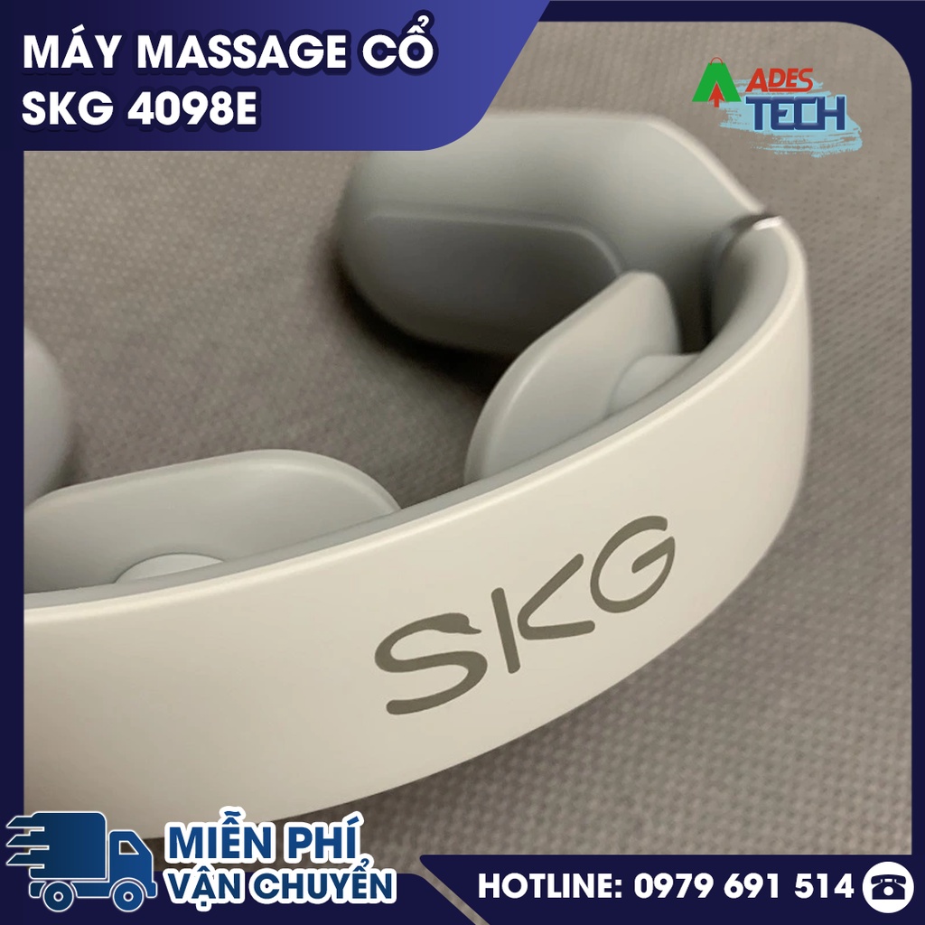 Máy massage cổ SKG 4098E - BẢO HÀNH 12 THÁNG - Công nghệ xung điện hiện đại
