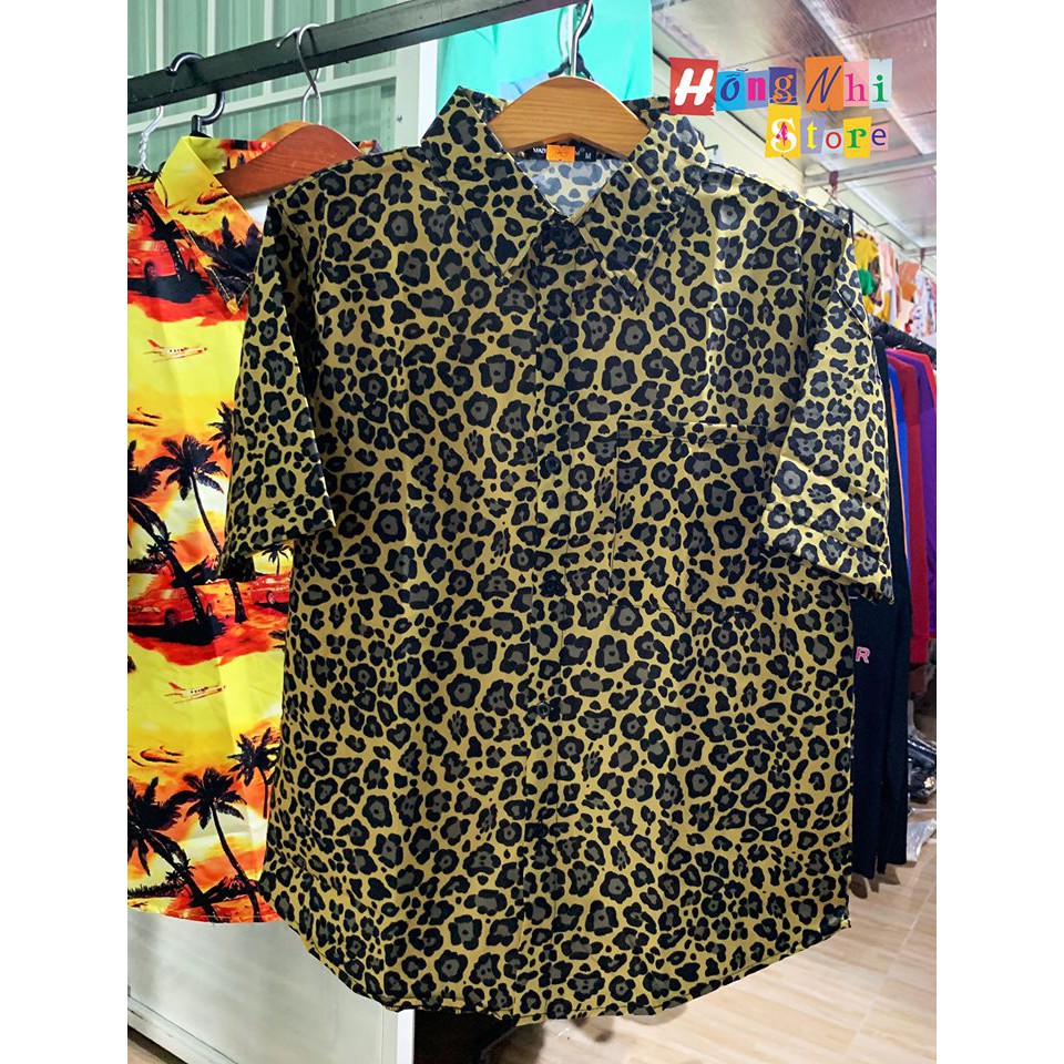 SƠ MI HOẠ TIẾT TAY LỠ DÁNG RỘNG - SƠ MI UNISEX TAY LỠ - MM | BigBuy360 - bigbuy360.vn