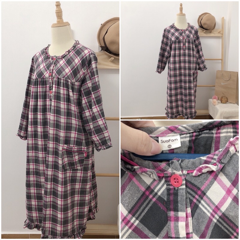 Đầm vin sơ mi chanh xả tắc